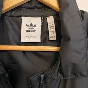 Adidas Men's Black Light Puffer Jacket